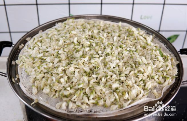 怎样蒸槐花才能散开的窍门