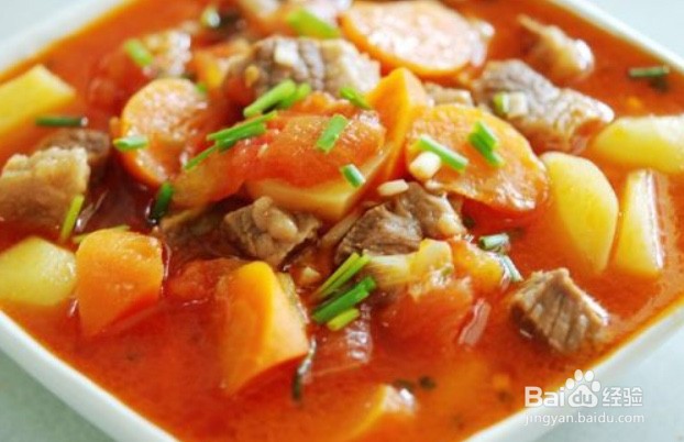 土豆牛腩西红柿的做法