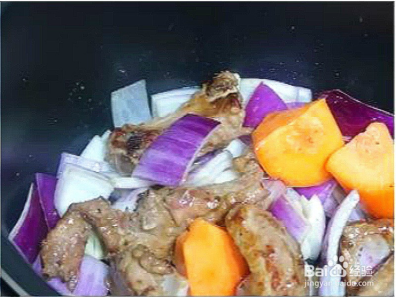 怎样做出家常菜系列之红酒时蔬炖肋排