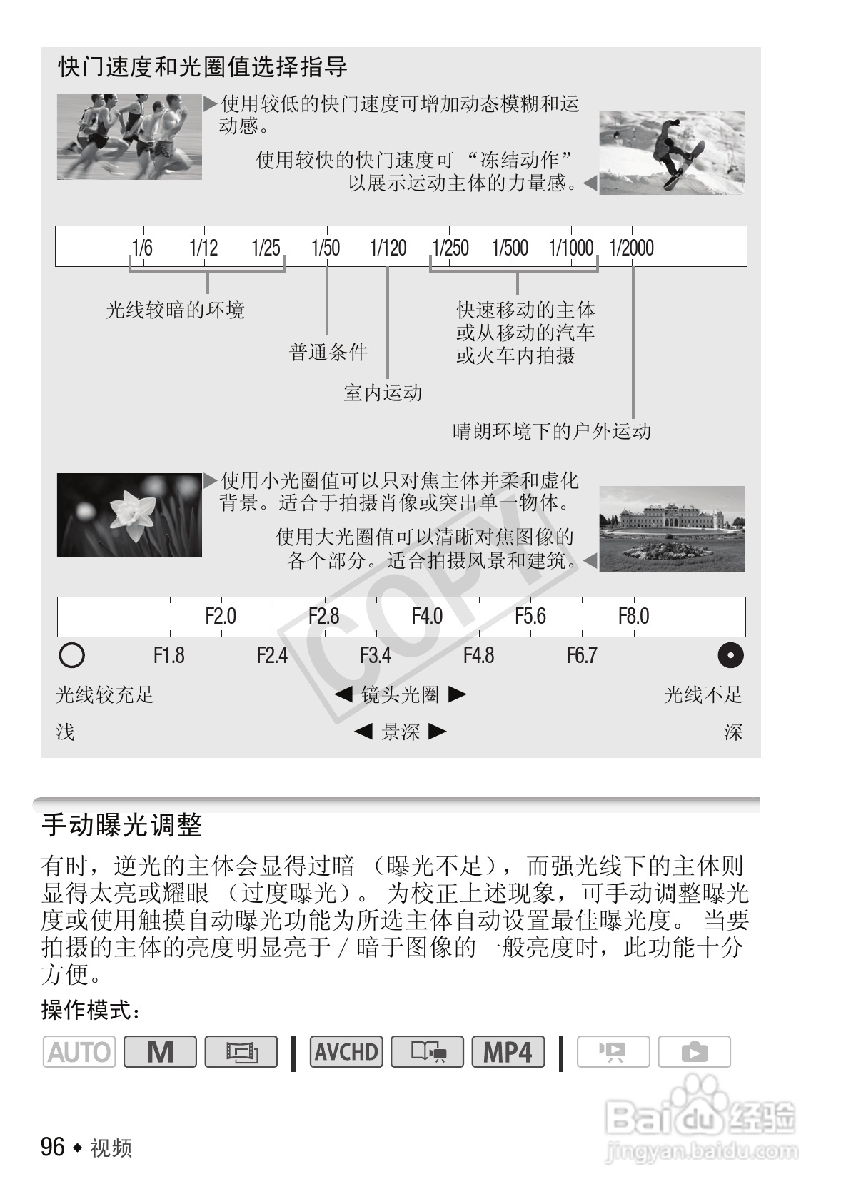 佳能LEGRIA HF M56数码摄像机使用说明书:[10]