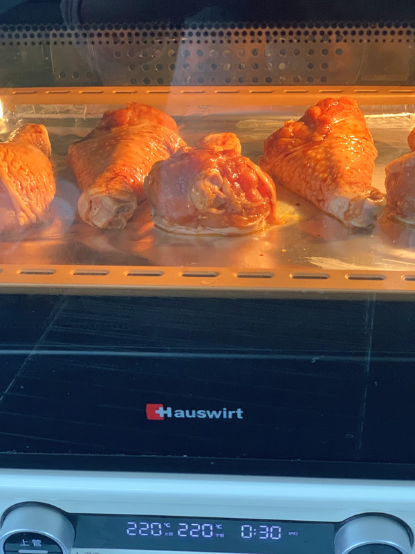 奥尔良风味烤鸡腿