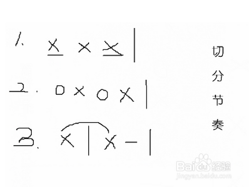 大切分小切分怎么画?