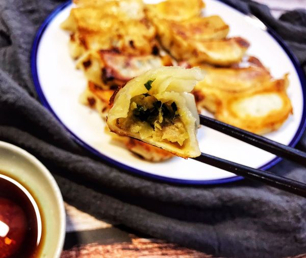 鸡软骨味噌煎饺