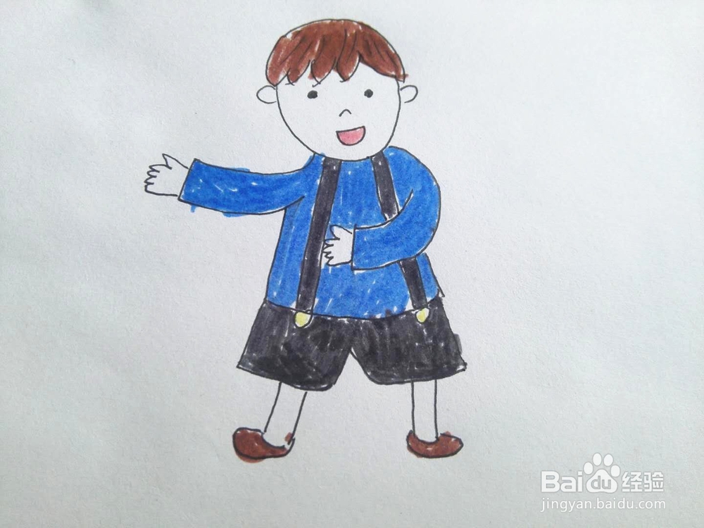 简笔画之人物画经验分享二