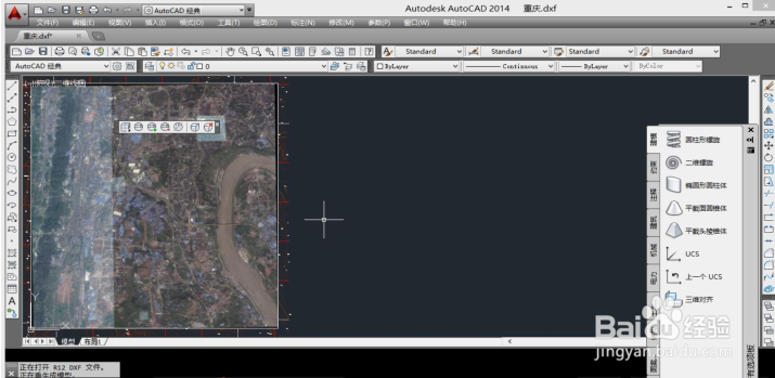 BIGEMAP 等高线叠加到卫星图像上( AutoCAD)