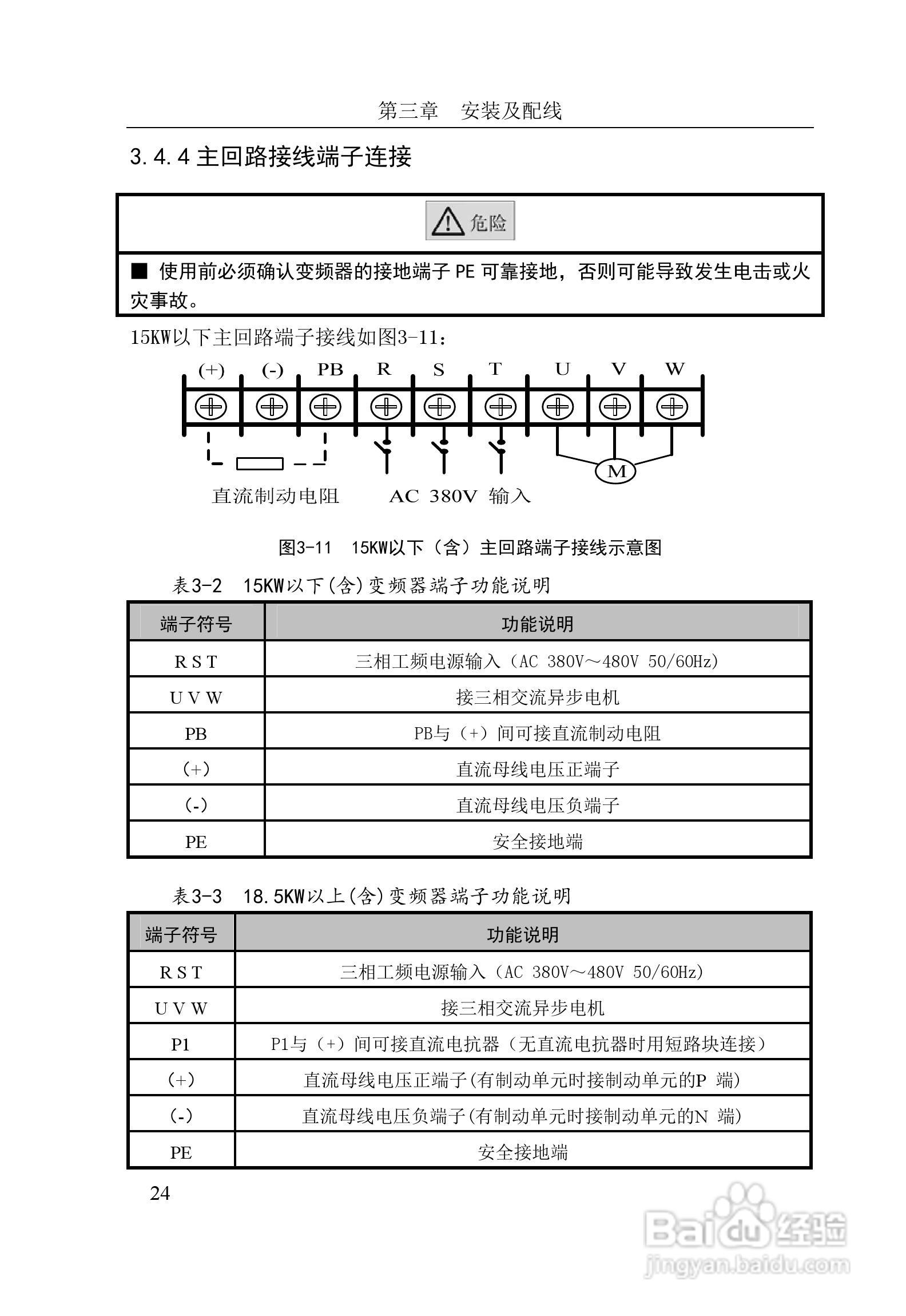华翔HD3000-4T7000G变频器说明书:[3]