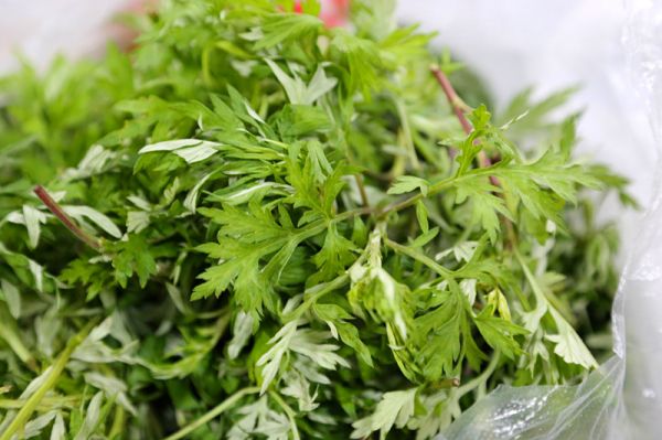 咸蛋黄肉松青团和红豆沙青团超级详细