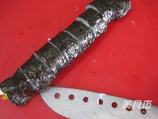 酸萝卜寿司的做法