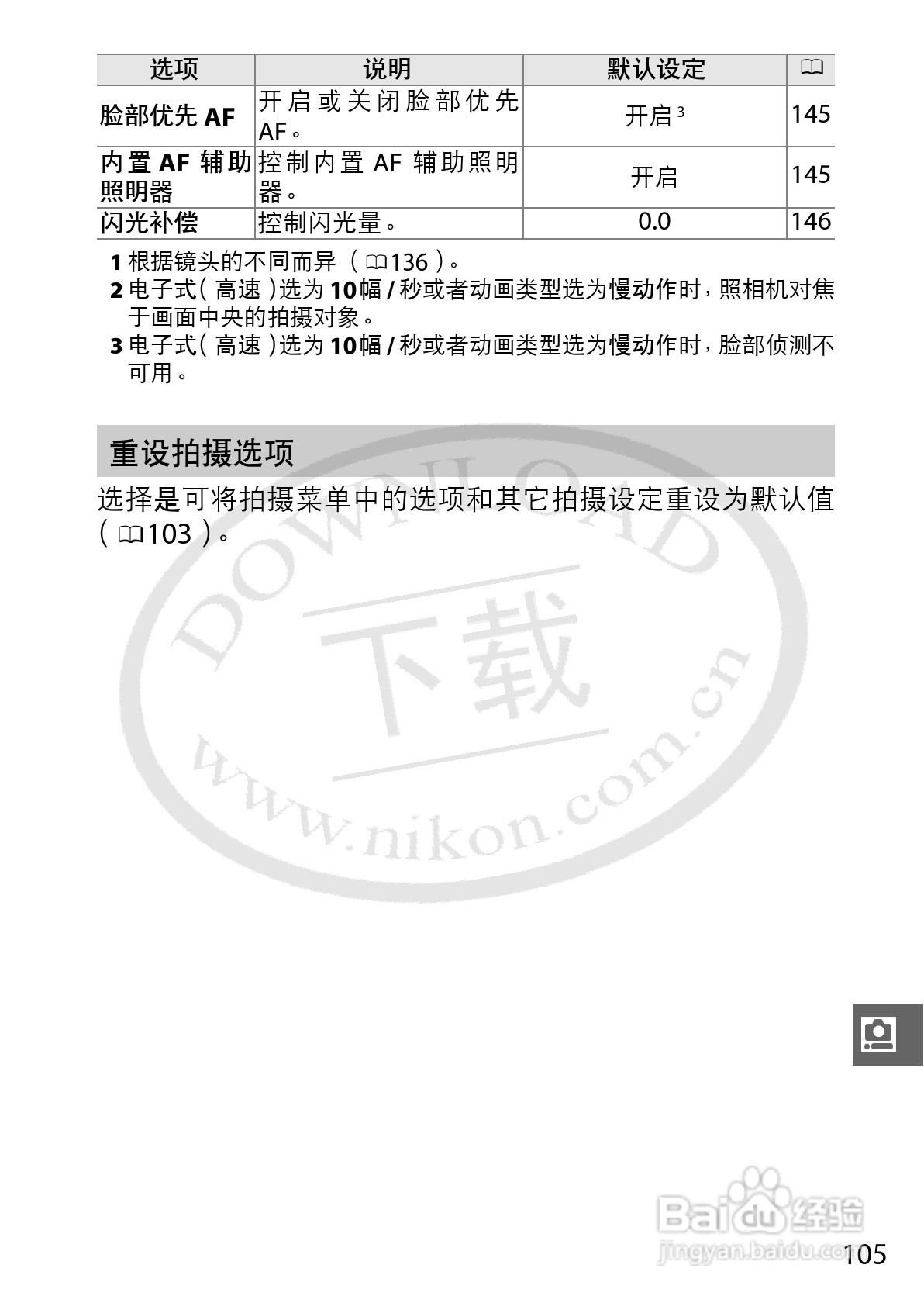 尼康Nikon 1 J1数码相机使用说明书:[13]