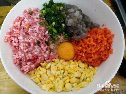 玉米虾仁饺子怎么做？