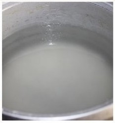 菜心香菇滑鸡粥