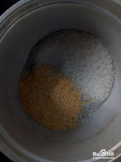 好喝的地瓜大米小碴子粥