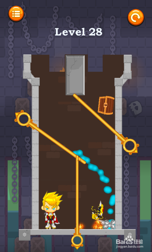 怎样通过Caio Hero Rescue的Level 28？