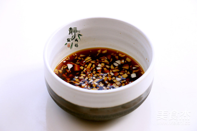 香醋麻酱汁油麦菜