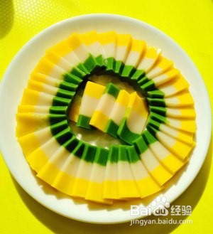 养颜彩色肉皮冻