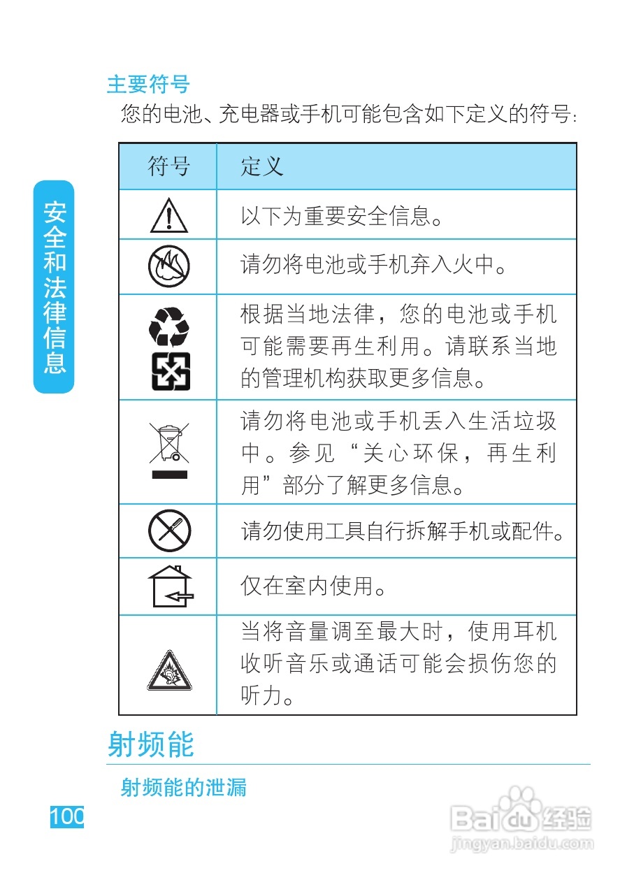 摩托罗拉XT615手机使用说明书:[11]
