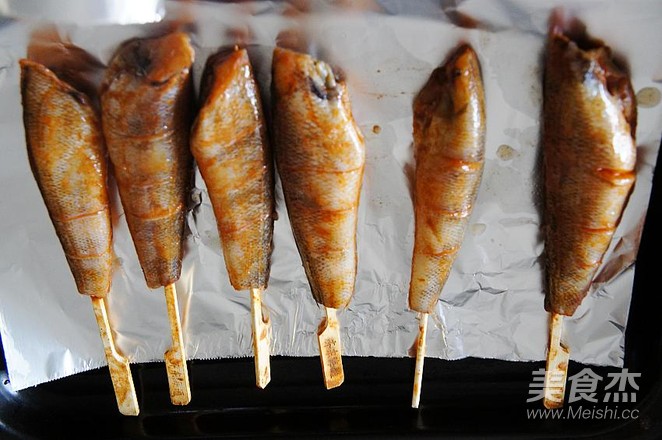 串烤南极冰鱼