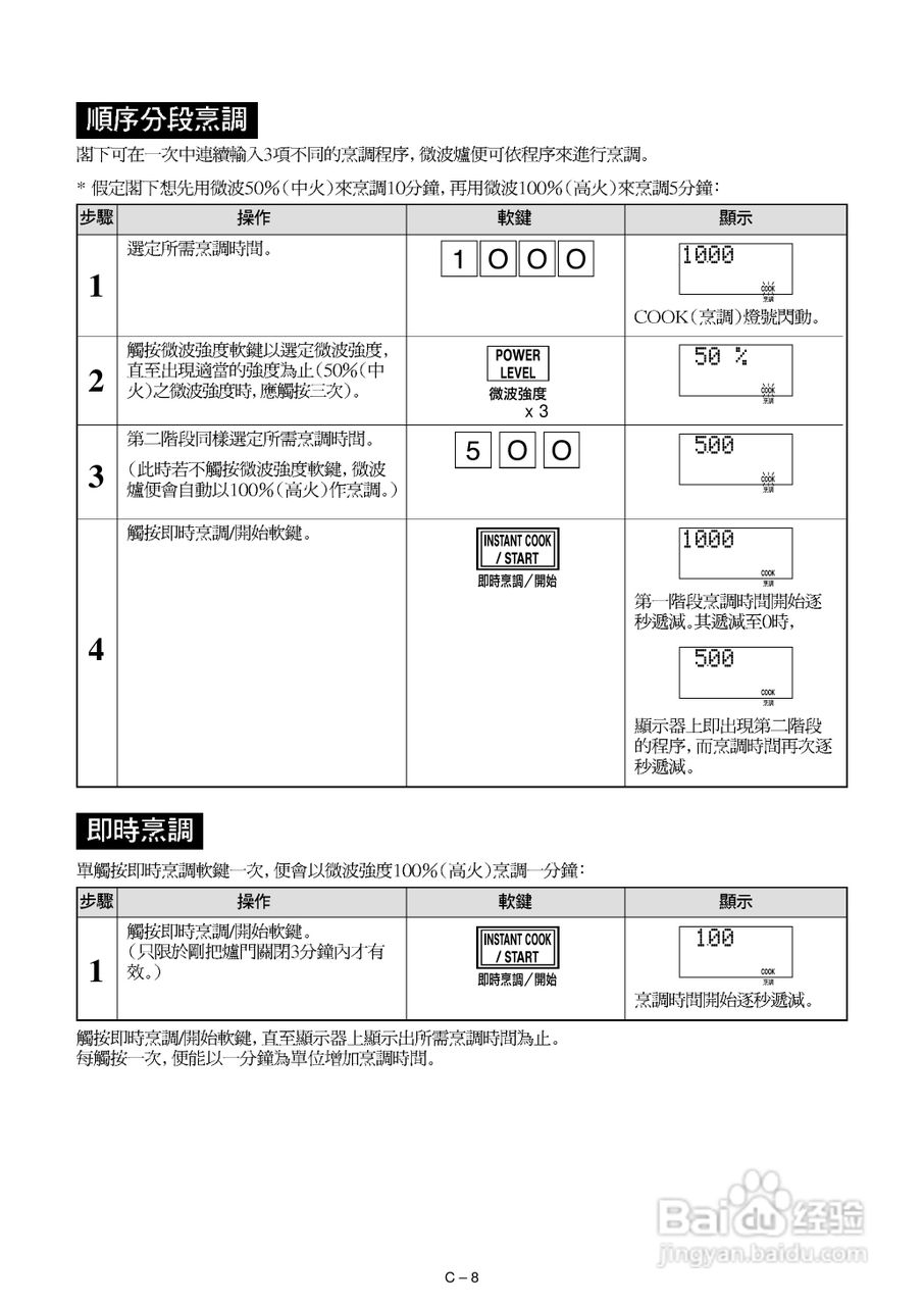 声宝R-582D型微波炉说明书:[1]