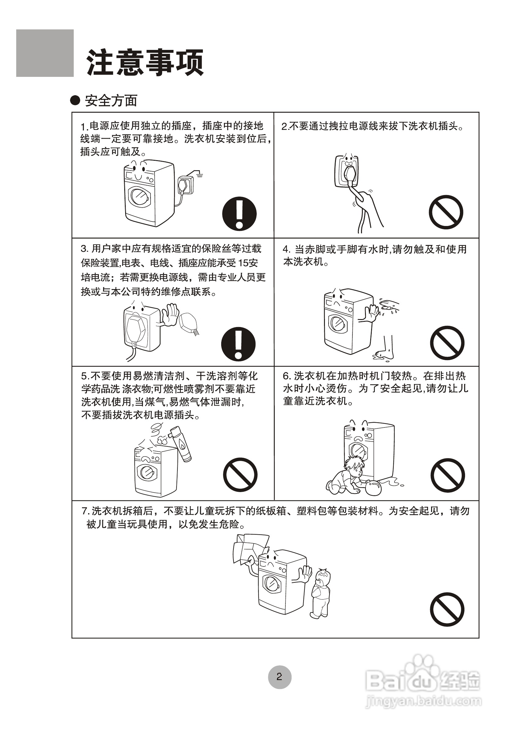 海尔XQG50-E600洗衣机使用说明书:[1]