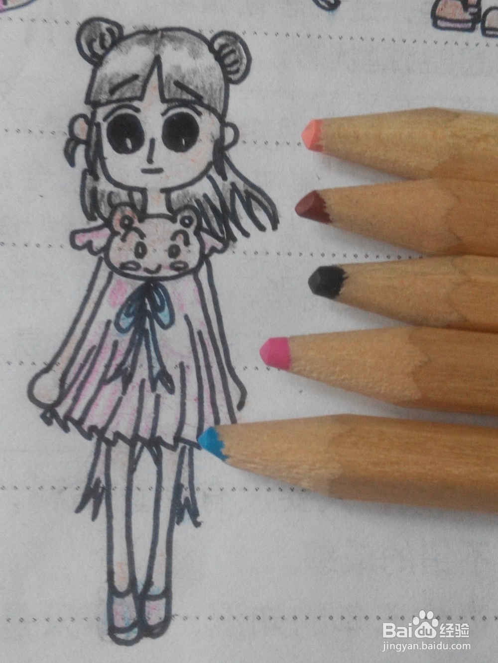 简笔画动漫人物十七