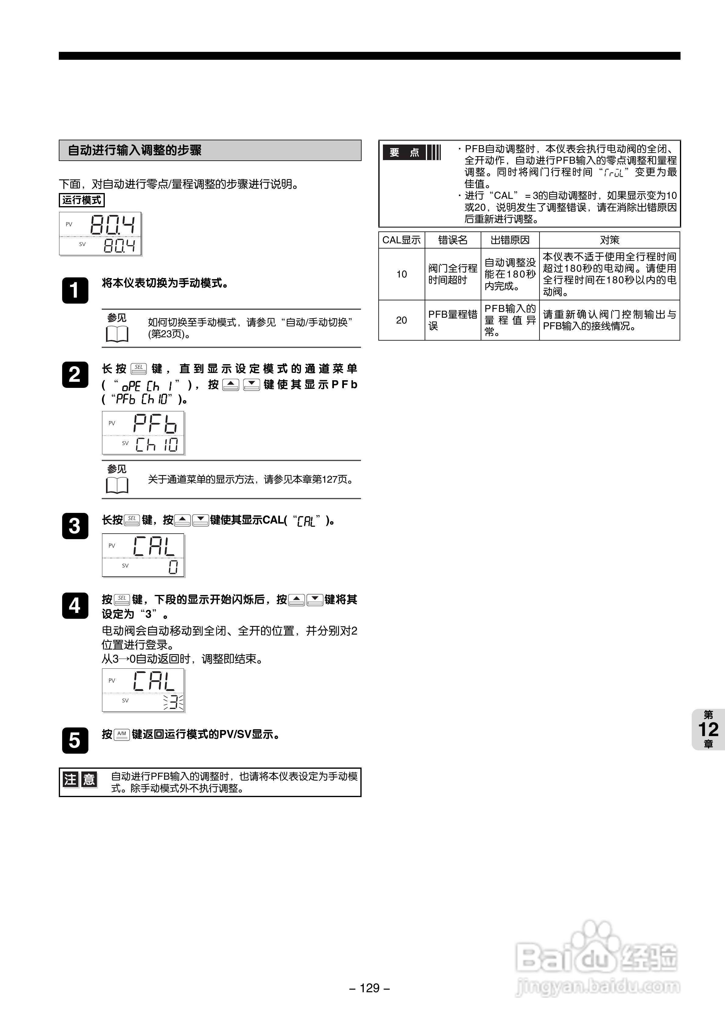 富士电机PXG数字式温度调节器/微型控制器X操作手册:[13]