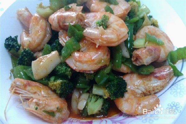怎样才能做出好吃的家常黄油大虾烧西兰花