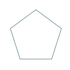 如何让word文档插入的正五边形内部没有填充颜色