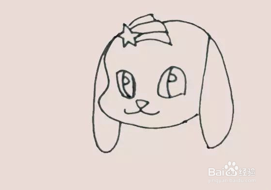小狗的简笔画