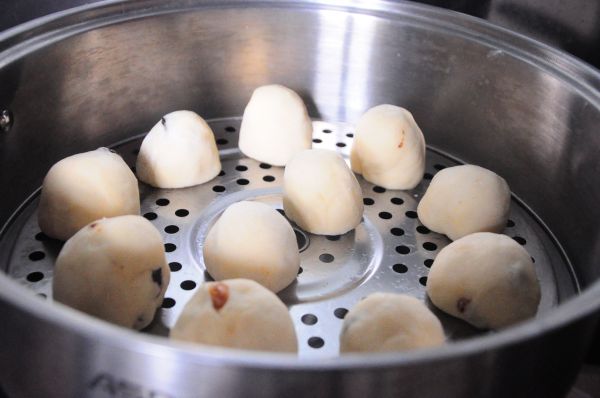 豆渣果干小馒头