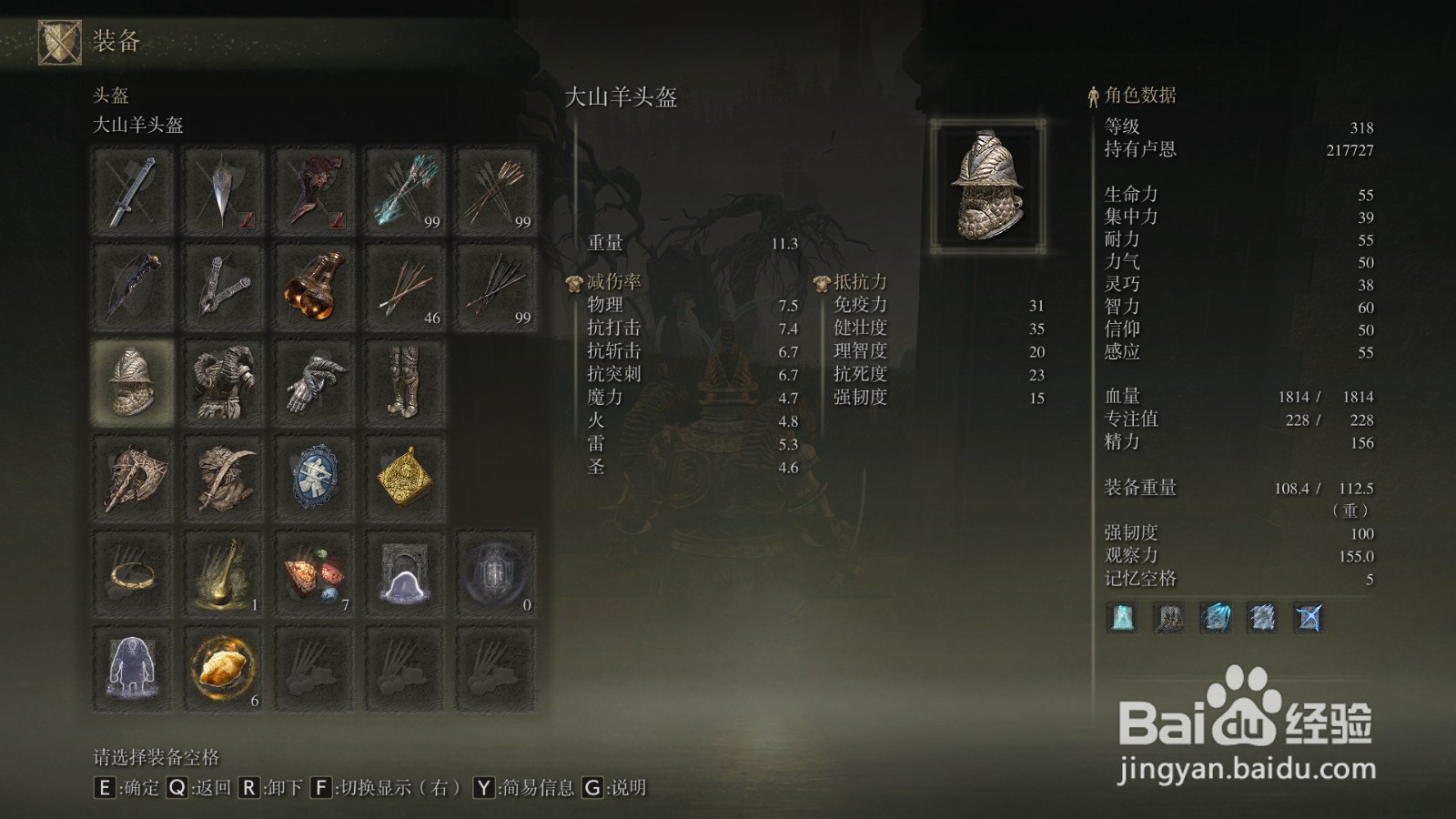 艾尔登法环铁王八套装怎么搭配