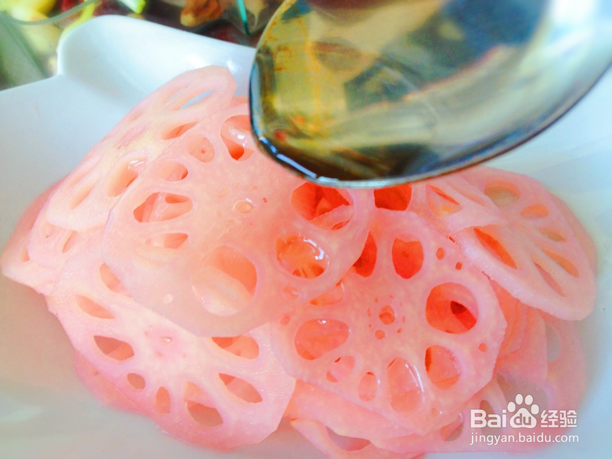 桂花胭脂藕的做法