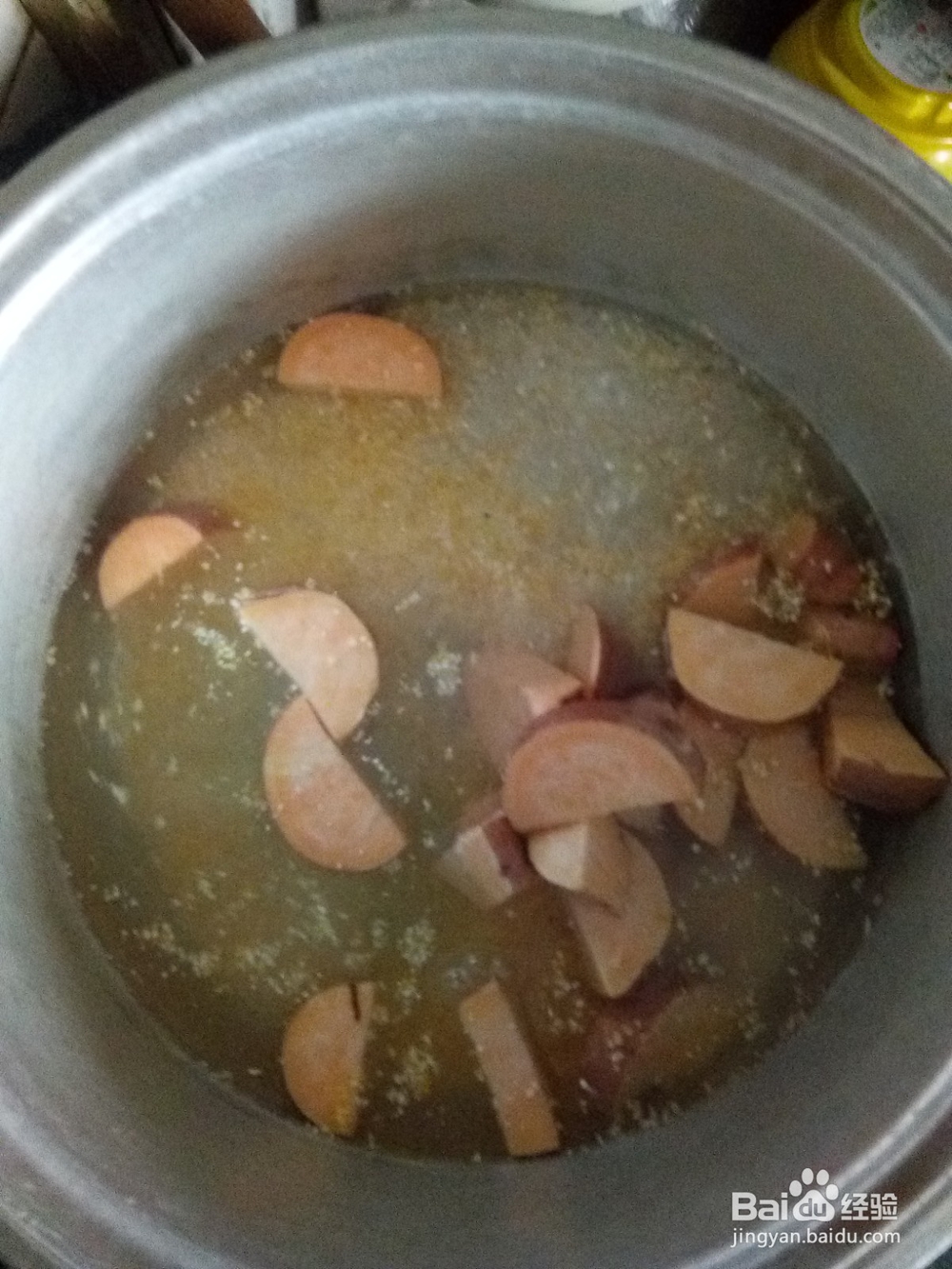 家常地瓜两参粥