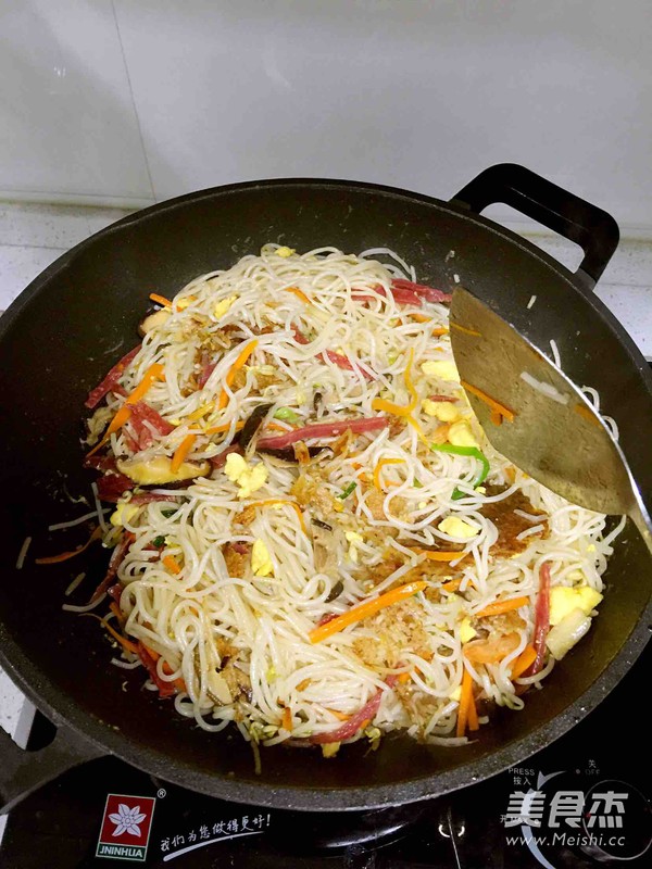 温州炒粉干的做法