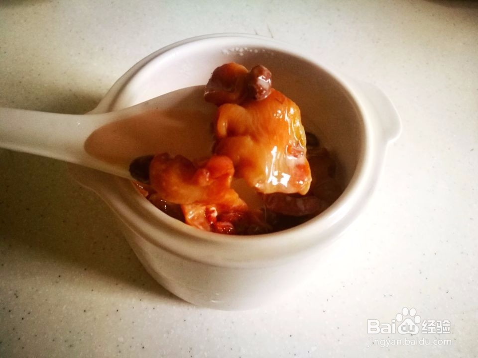 美容养颜,牛奶炖花胶做法