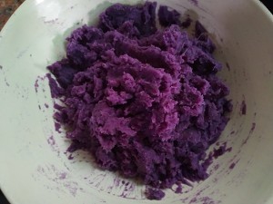 怎么做低脂奶香紫薯饼