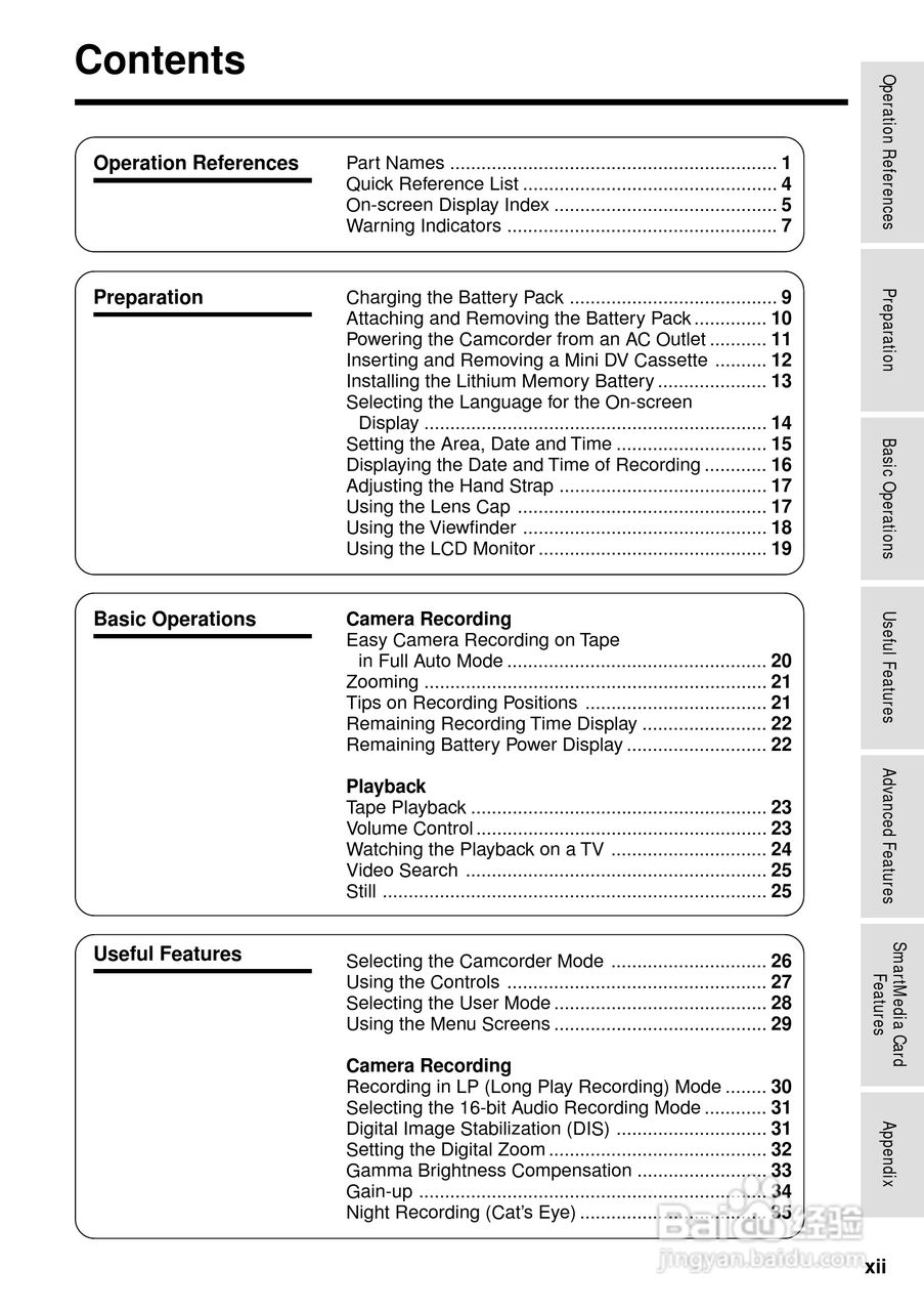 夏普VL-WD255U数码摄像机使用说明书:[2]