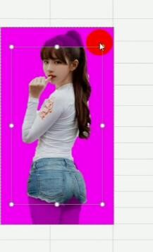 教你在excel表格中抠图的方法