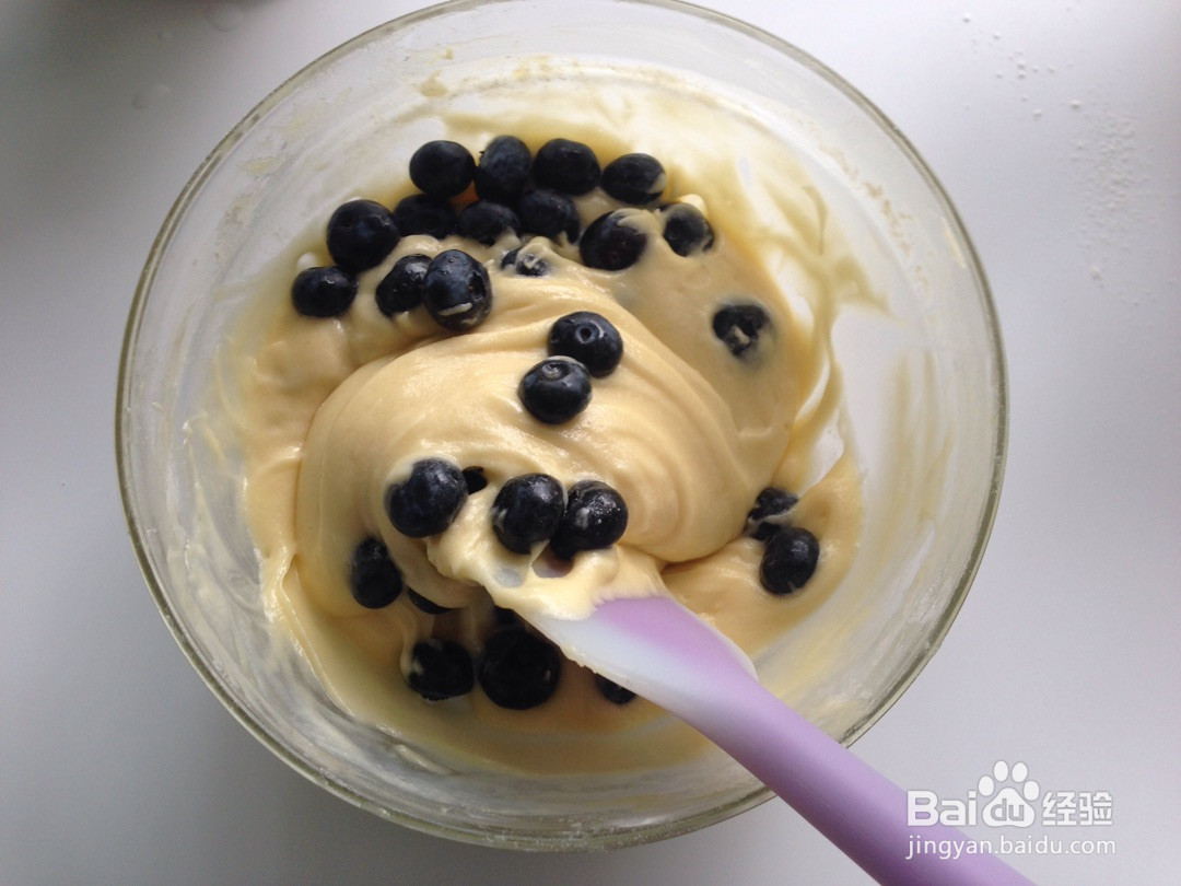 蓝莓马芬的做法