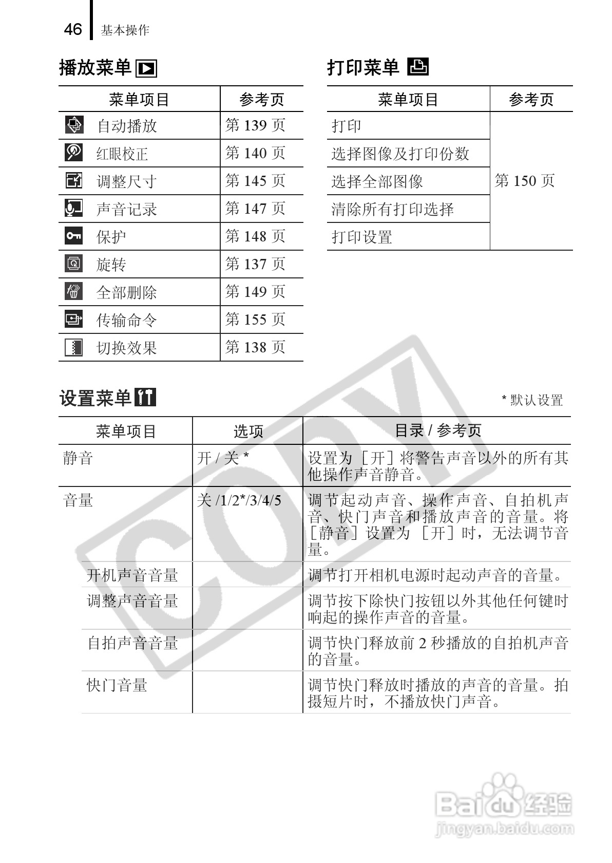 佳能PowerShot A650 IS数码相机使用说明书:[5]