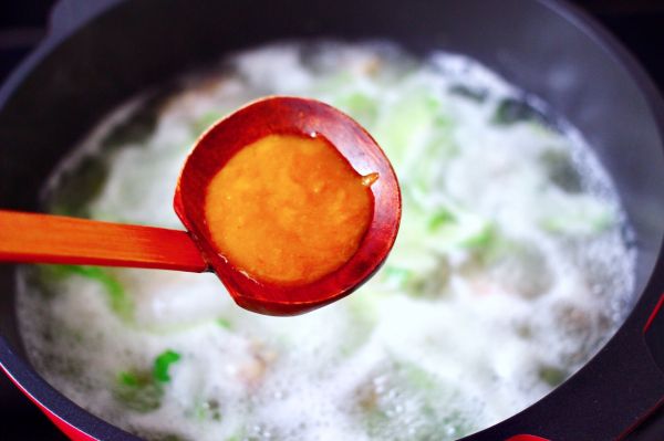 金汤酸辣黄瓜扇贝羹