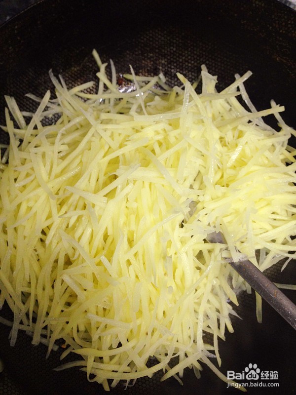 辣炒土豆丝的家常做法