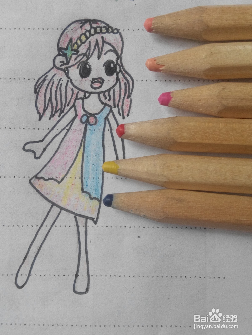 简笔画动漫人物二十七