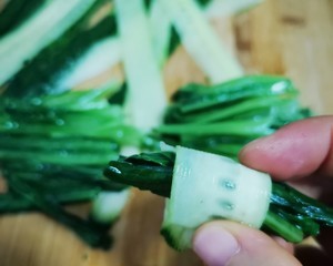 创意油麦菜制作过程