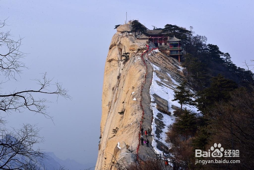 中年怎样游华山