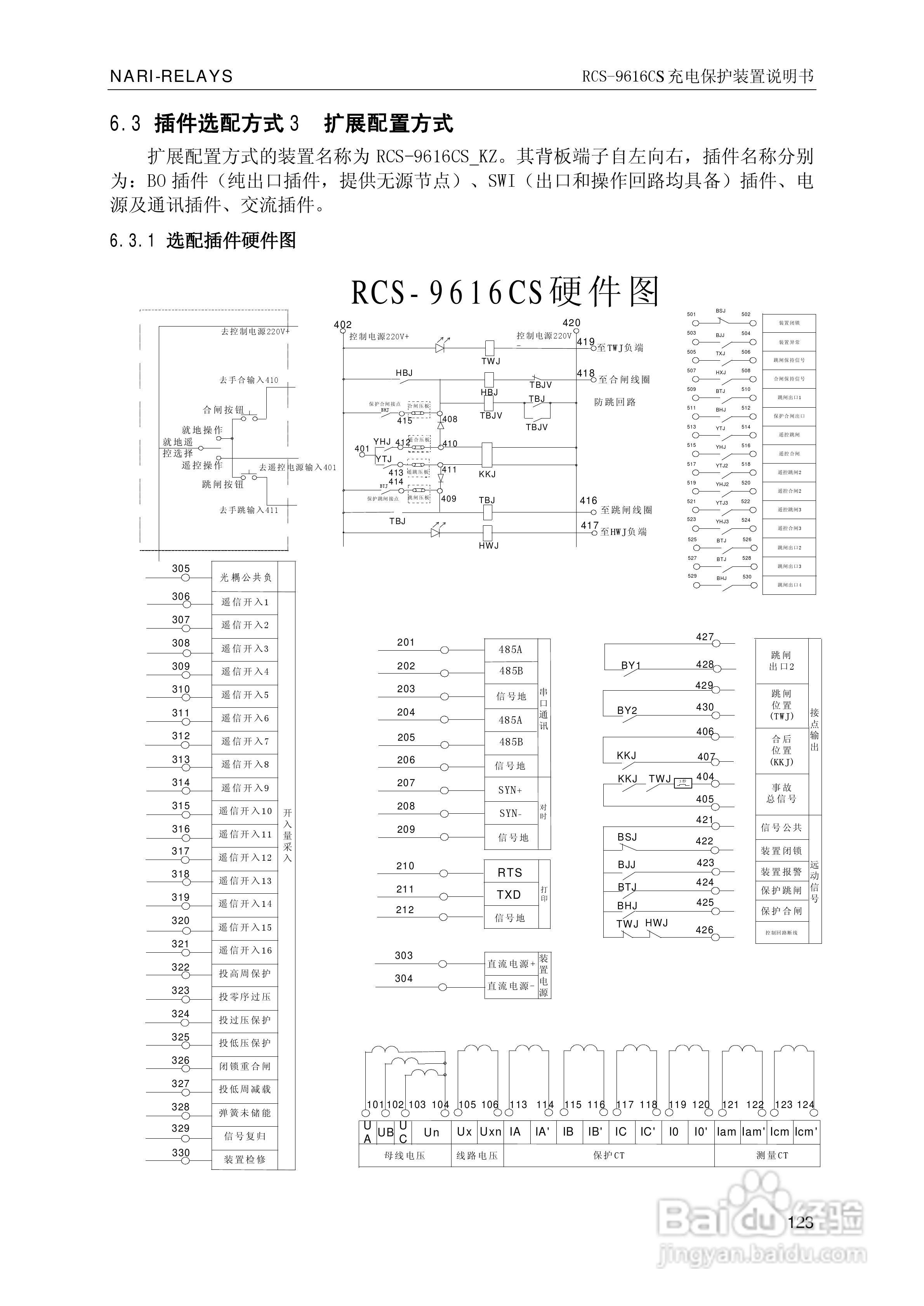 南瑞继保RCS-9681CS变压器后备保护测控装置说明书:[13]