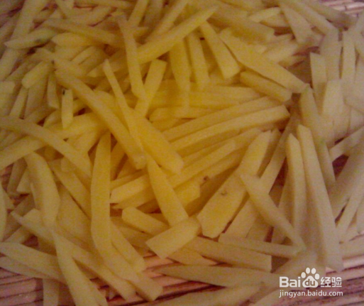 怎么做肯德基薯条