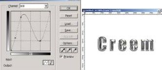 PS制作彩色琉璃字