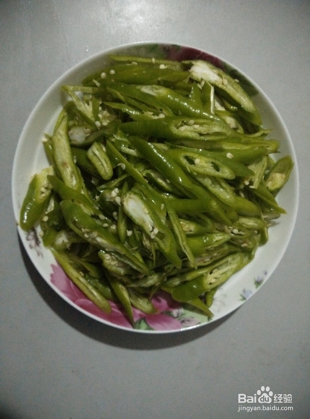 家常清炒小线椒