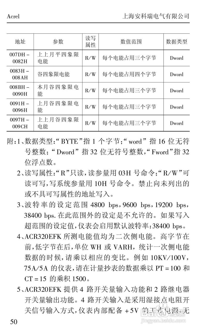 安科瑞ACRXXXE/EX/EFK系列网络/测控电力仪表安装使用:[6]
