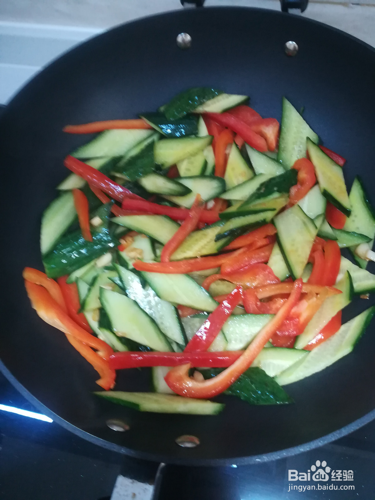美味的家常菜—青瓜炒鸡蛋